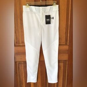 Under Armour baseball pants.
